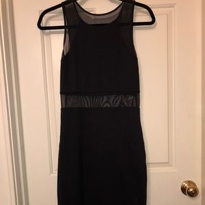 Express Black Bodycon Dress sz 6 Like New!!